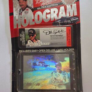 Earnhardt Silver Edition Hologram Card 025417/ 153,000 - Rare